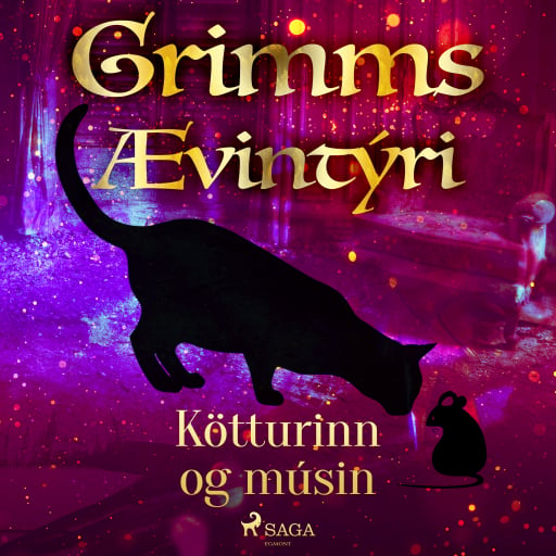 Portada del audiolibro «Kötturinn og músin», de Grimmsbræður