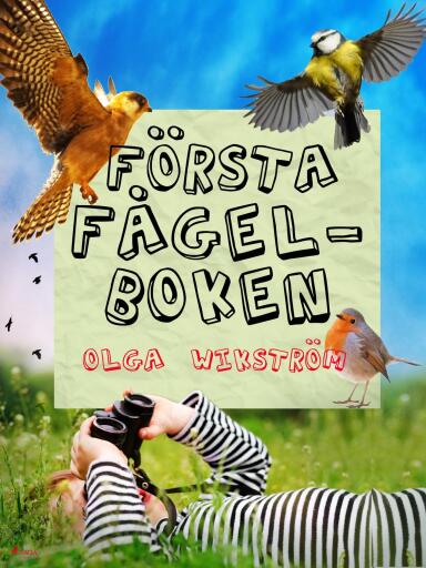 Portada del libro «Första fågelboken», de Olga Wikström