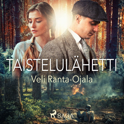 Portada del audiolibro «Taistelulähetti»