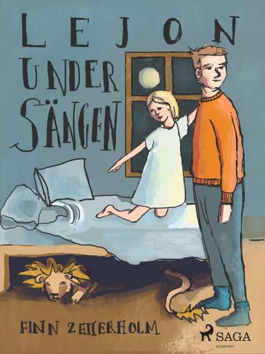 Portada del libro «Lejon under sängen», de Finn Zetterholm