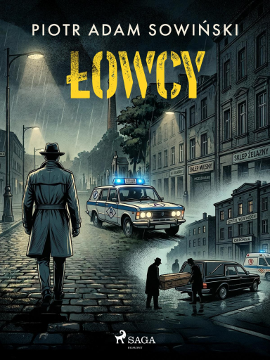 Portada del libro «Łowcy», de Piotr Adam Sowiński