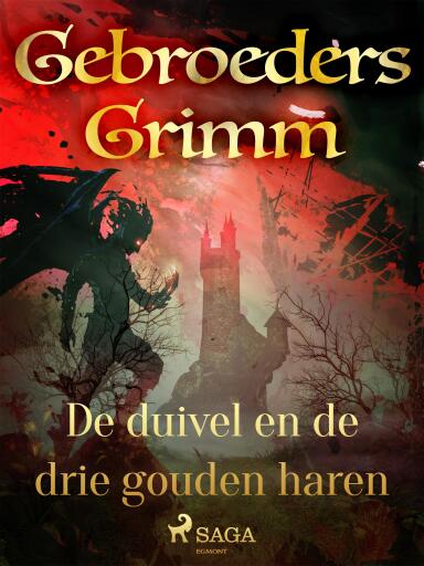 Portada del libro «De duivel en de drie gouden haren», de De gebroeders Grimm