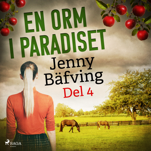 Portada del audiolibro «En orm i paradiset del 4», de Jenny Bäfving