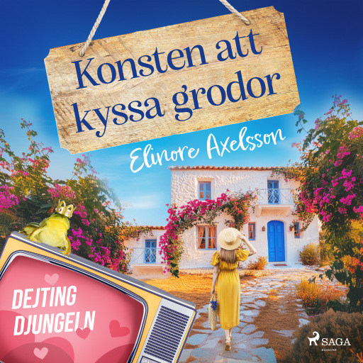Portada del audiolibro «Konsten att kyssa grodor», de Elinore Axelsson