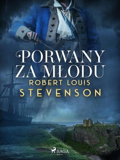 Portada del libro «Porwany za młodu», de Robert Louis Stevenson
