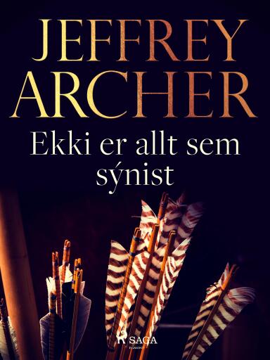 Portada del libro «Ekki er allt sem sýnist», de Jeffrey Archer