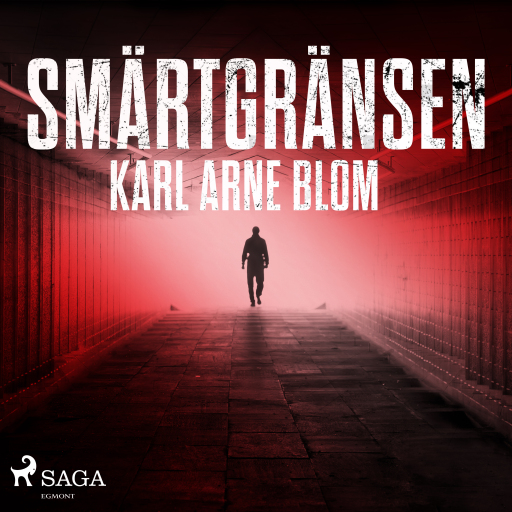 Portada del audiolibro «Smärtgränsen», de Karl Arne Blom