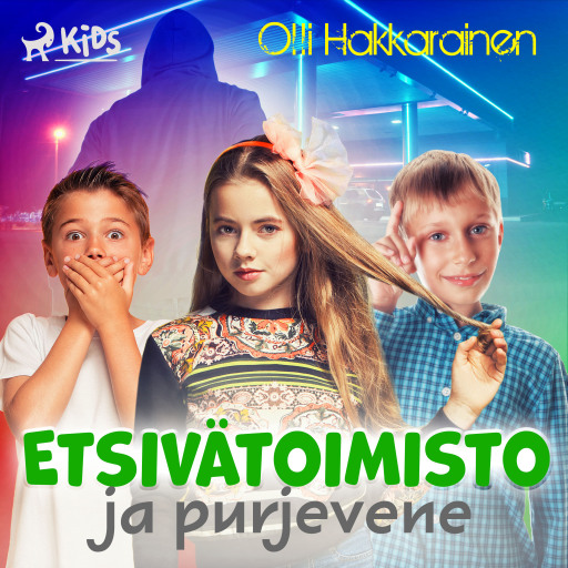 Portada del audiolibro «Etsivätoimisto ja purjevene», de Olli Hakkarainen