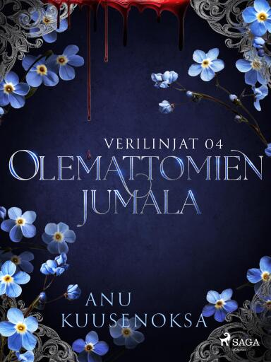 Portada del libro «Olemattomien jumala», de Anu Kuusenoksa