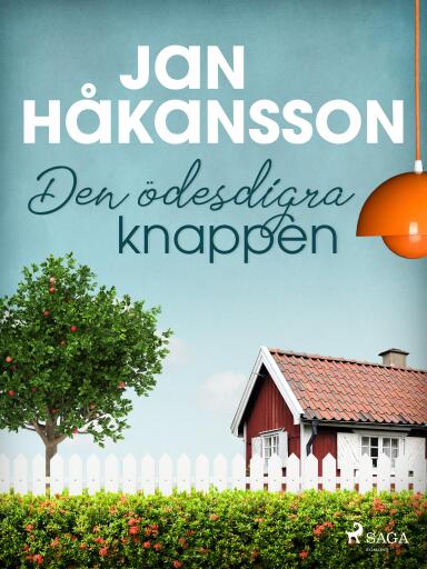 Portada del libro «Den ödesdigra knappen», de Jan Håkansson