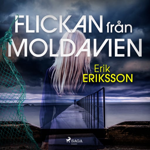 Portada del audiolibro «Flickan från Moldavien», de Erik Eriksson