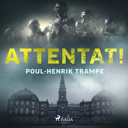 Portada del audiolibro «Attentat!», de Poul-Henrik Trampe