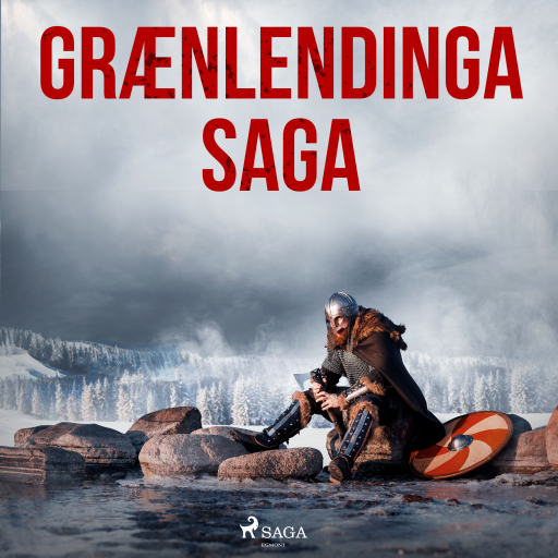 Portada del audiolibro «Grænlendinga saga», de Óþekktur