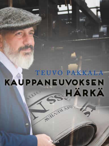 Portada del libro «Kauppaneuvoksen härkä», de Teuvo Pakkala