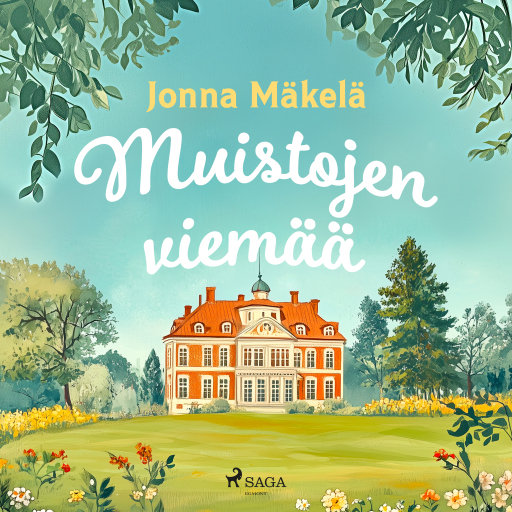 Portada del audiolibro «Muistojen viemää», de Jonna Mäkelä
