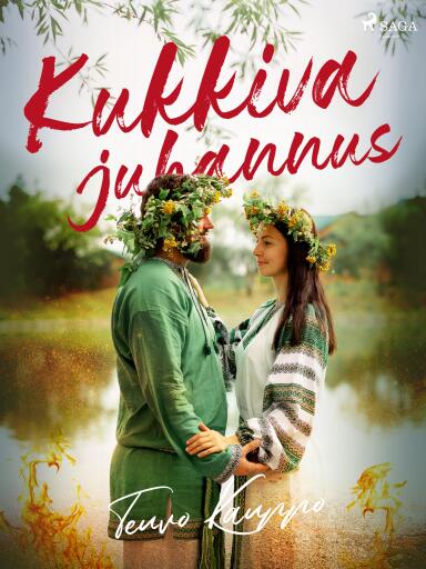 Portada del libro «Kukkiva juhannus», de Teuvo Kauppo