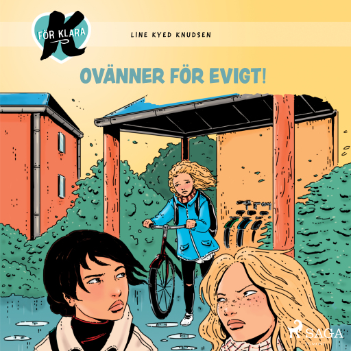 Portada del audiolibro «K för Klara 18 - Ovänner för evigt!», de Line Kyed Knudsen
