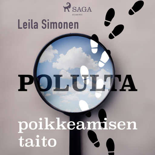 Portada del audiolibro «Polulta poikkeamisen taito», de Leila Simonen