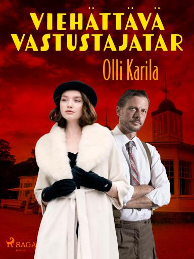 Portada del libro «Viehättävä vastustajatar», de Olli Karila