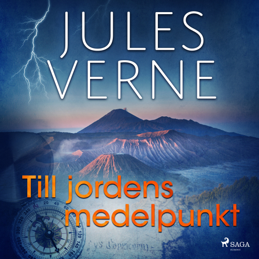 Portada del audiolibro «Till jordens medelpunkt», de Jules Verne