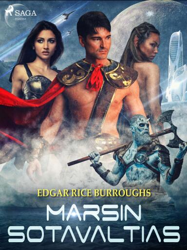 Portada del libro «Marsin sotavaltias», de Edgar Rice Burroughs