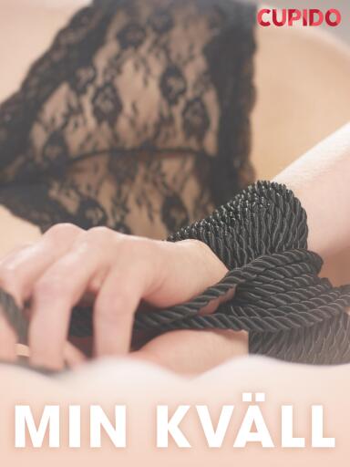 Portada del libro «Min kväll - erotiska noveller», de Cupido