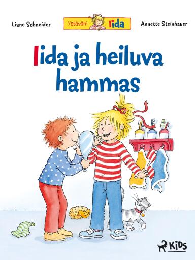 Portada del libro «Iida ja heiluva hammas», de Liane Schneider
