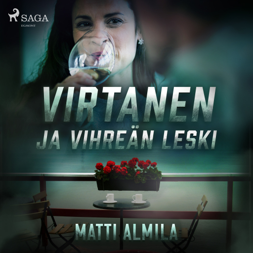 Portada del audiolibro «Virtanen ja vihreän leski», de Matti Almila