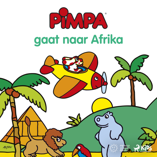 Portada del audiolibro «Pimpa - Pimpa gaat naar Afrika», de Altan