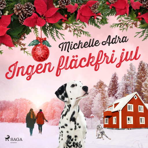 Portada del audiolibro «Ingen fläckfri jul», de Michelle Adra