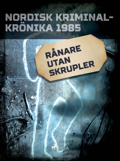 Portada del libro «Rånare utan skrupler», de Diverse