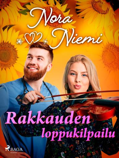 Portada del libro «Rakkauden loppukilpailu», de Nora Niemi