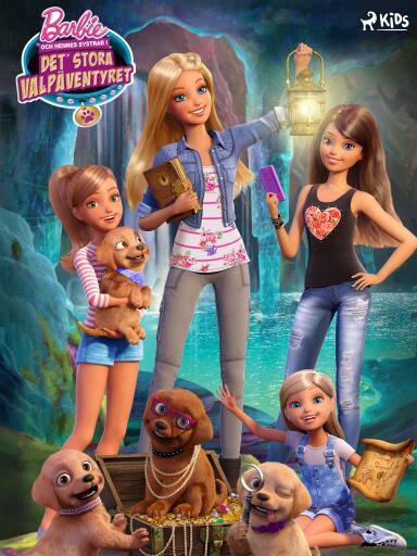 Portada del libro «Barbie - Det stora valpäventyret», de Mattel