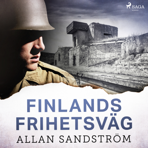 Portada del audiolibro «Finlands frihetsväg», de Allan Sandström