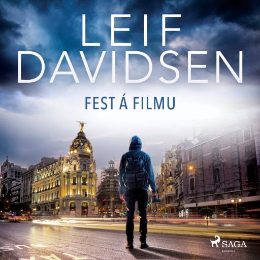 Portada del audiolibro «Fest á filmu», de Leif Davidsen