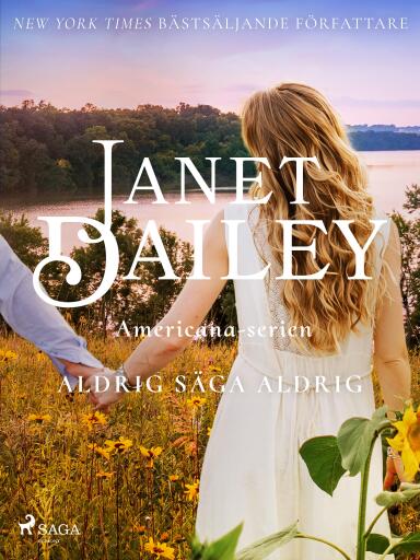 Portada del libro «Aldrig säga aldrig», de Janet Dailey