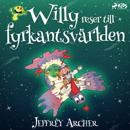 Portada del audiolibro «Willy reser till fyrkantsvärlden», de Jeffrey Archer