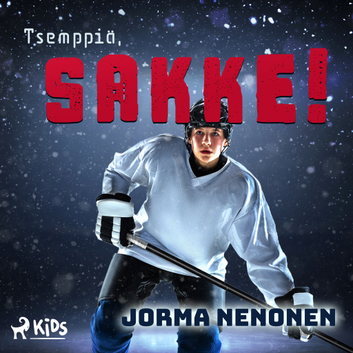 Portada del audiolibro «Tsemppiä, Sakke!»