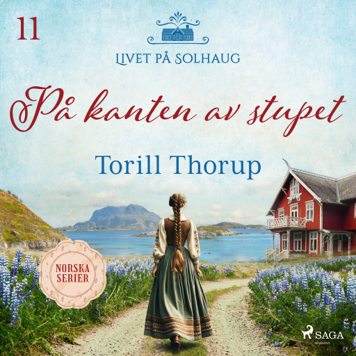 Portada del audiolibro «På kanten av stupet», de Torill Thorup