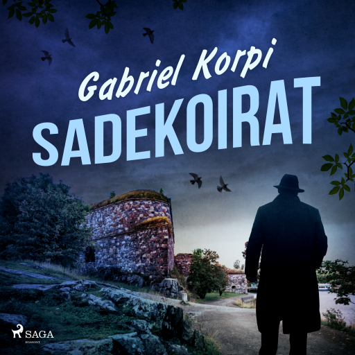Portada del audiolibro «Sadekoirat», de Gabriel Korpi