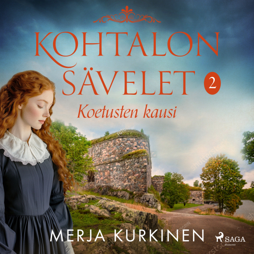 Portada del audiolibro «Kohtalon sävelet – Koetusten kausi», de Merja Kurkinen