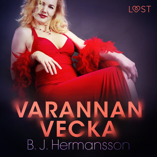 Portada del audiolibro «Varannan vecka - erotisk novell», de B. J. Hermansson