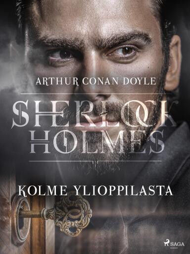 Portada del libro «Kolme ylioppilasta», de Arthur Conan Doyle