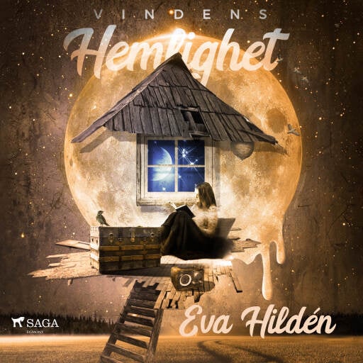 Portada del audiolibro «Vindens hemlighet», de Eva Hildén