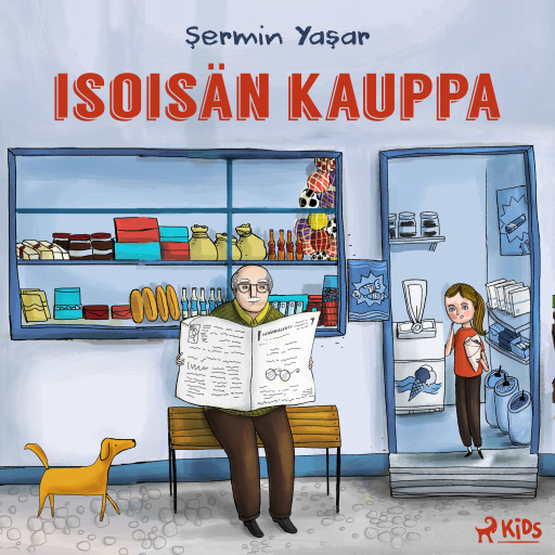 Portada del audiolibro «Isoisän kauppa», de Şermin Yaşar