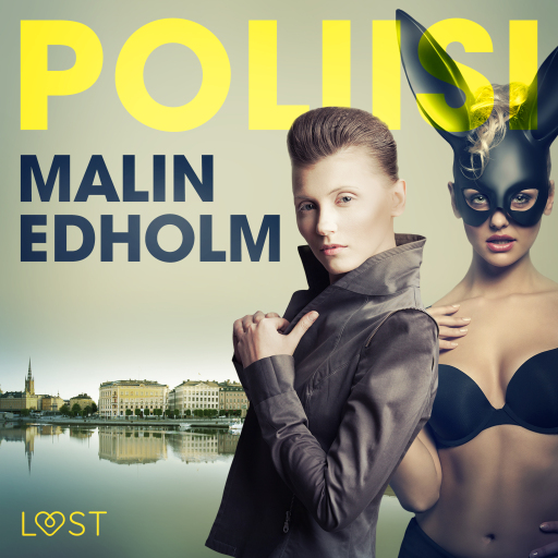 Portada del audiolibro «Poliisi - eroottinen novelli», de Malin Edholm