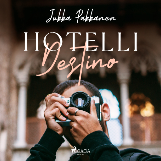Portada del audiolibro «Hotelli Destino», de Jukka Pakkanen