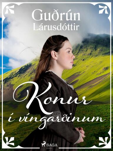 Portada del libro «Konur í víngarðinum», de Guðrún Lárusdóttir