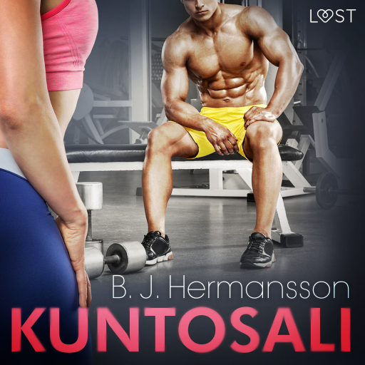 Portada del audiolibro «Kuntosali - eroottinen novelli», de B. J. Hermansson
