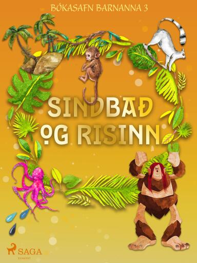 Portada del libro «Sindbað og risinn», de Óþekktur